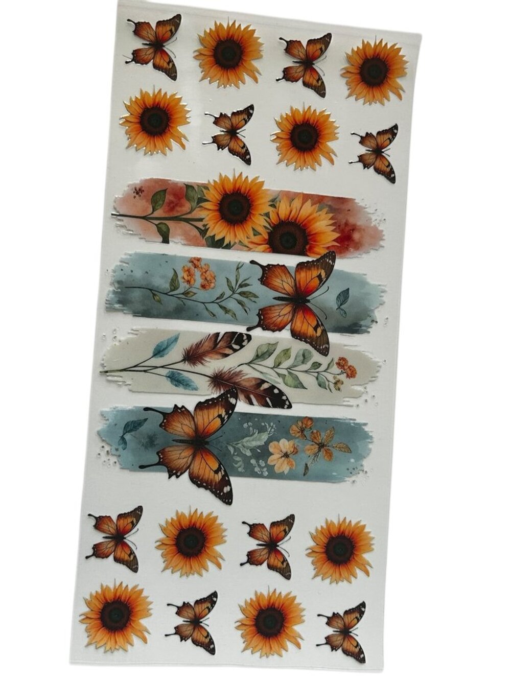 Sunflower Butterfly Cup Wrap